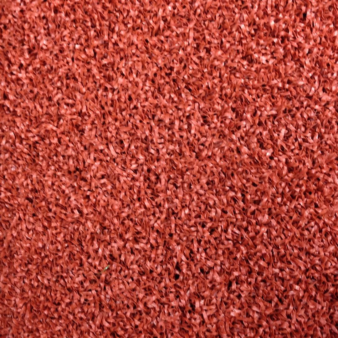 หญ้าเทียม อีซี่กราส  เอสซีจี รุ่นสั่งตัด ความยาวหญ้า 1 ซม. สี แดง